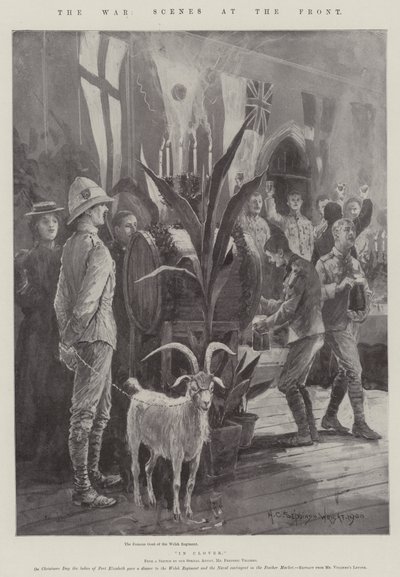 Wojna, sceny na froncie autorstwa Henry Charles Seppings Wright